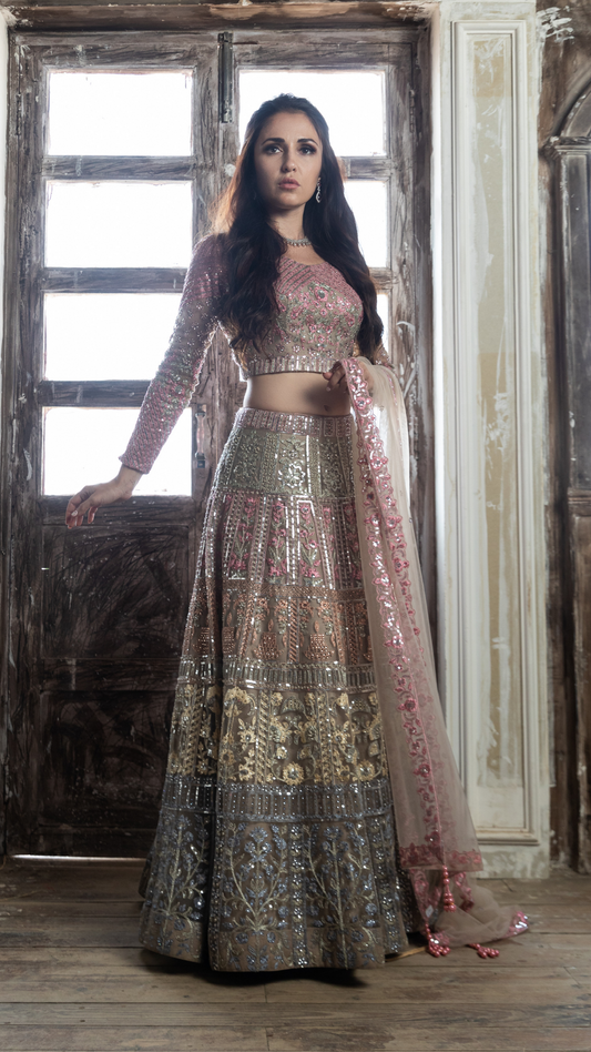 Bridal Lehenga - Local Pickup Only (Riwaj Studio Section)