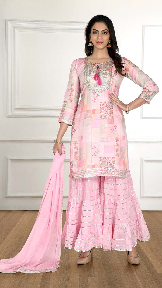 Kurti & Kurta - 3PC Set