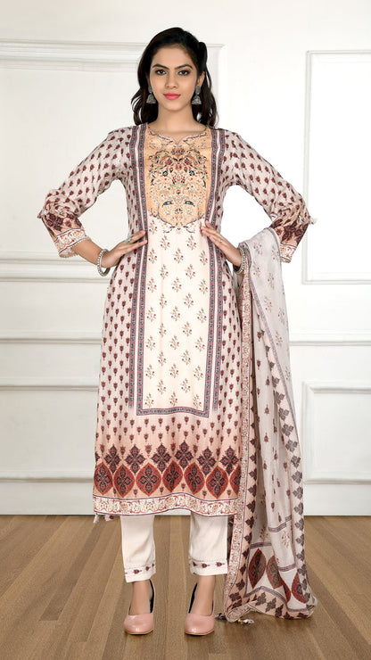 Kurti & Kurta - 3PC Set