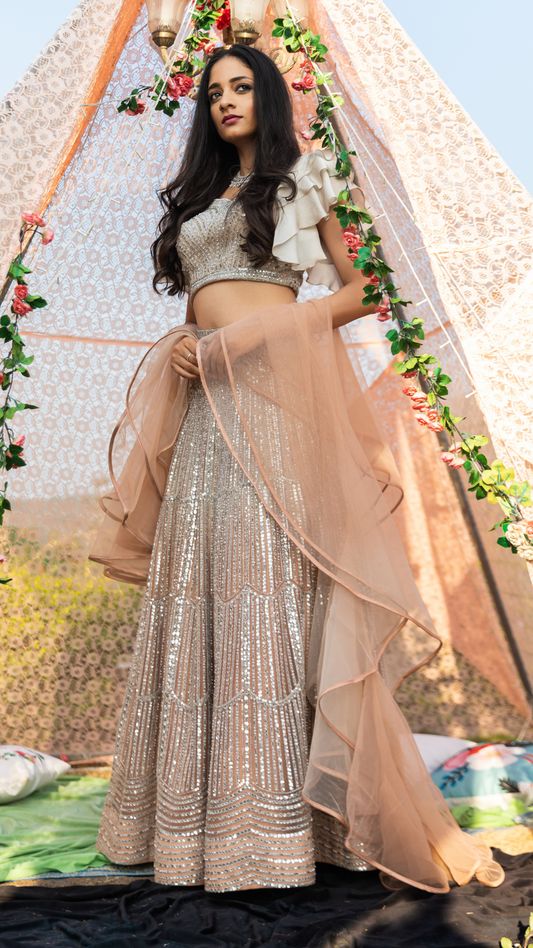 Bridal Lehenga - Local Pickup Only (Riwaj Studio Section)