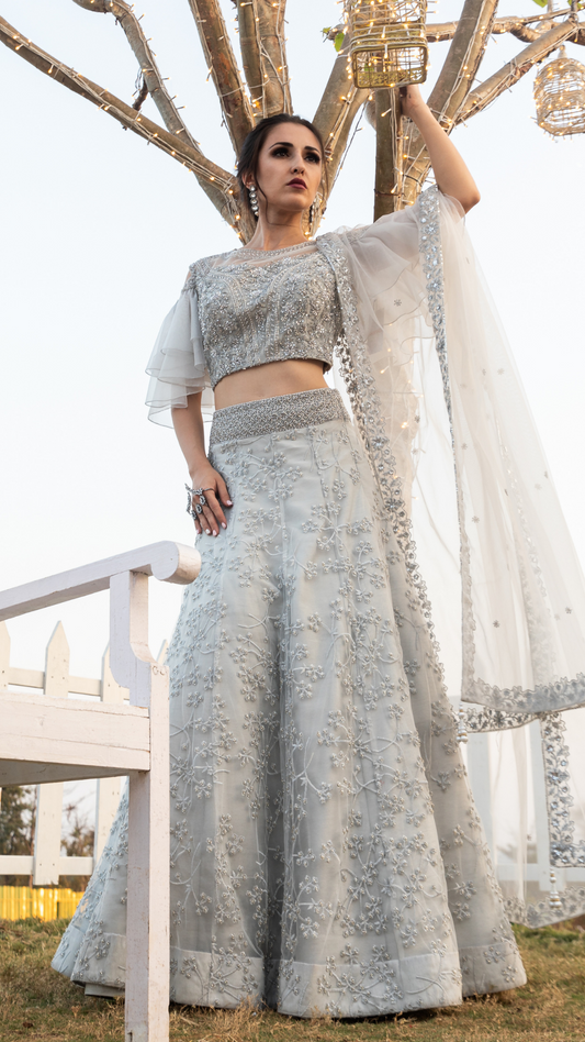 Bridal Lehenga - Local Pickup Only (Riwaj Studio Section)