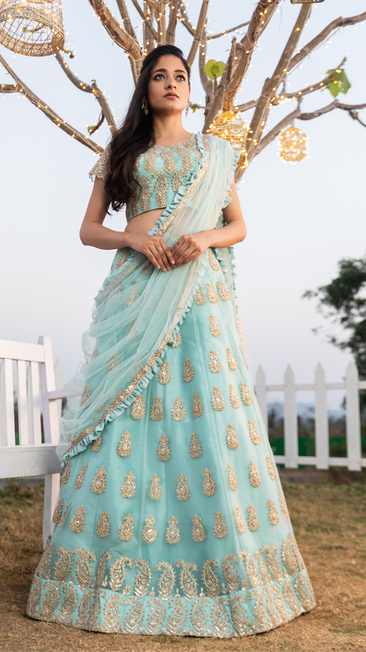 Bridal Lehenga - Local Pickup Only (Riwaj Studio Section)